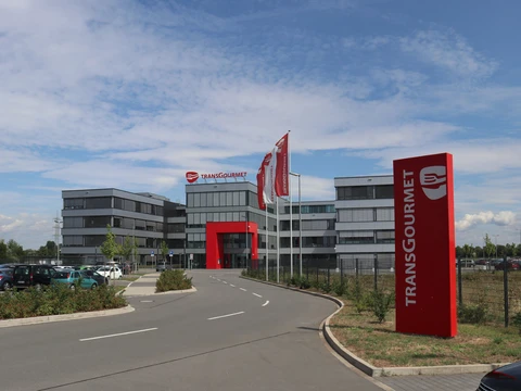 Luftaufnahme See in Riedstadt